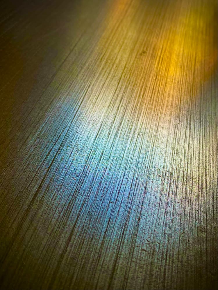 Metal decor detail